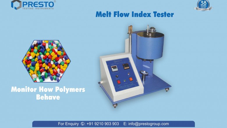Melt Flow Index Tester Manufacturer in India
