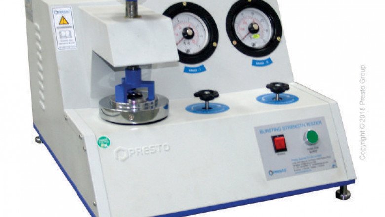 Bursting Strength Tester Analogue Manufacturer in India