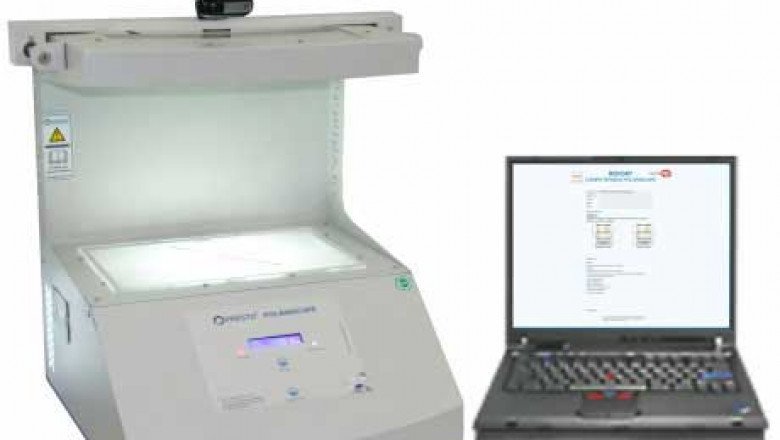 Perform Quality observations with Polariscope Strain Viewer