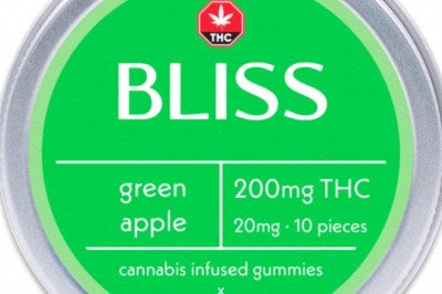 Bliss Edibles Green Apple 200mg