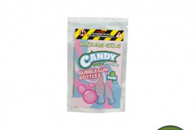 HERBIVORES EDIBLES – BUBBLEGUM BOTTLES
