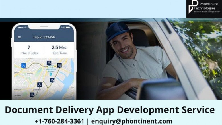 Document Delivery App Development in UK | Phontinent Technologies
