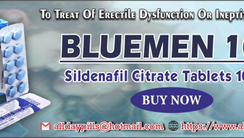 Sildenafil Citrate 100 mg l Bluemen 100mg