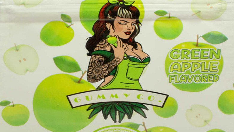 Dames Gummy Co Green Apple 200