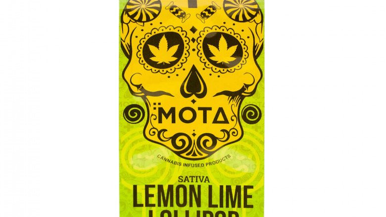 MOTA Lollipops Lemon Lime