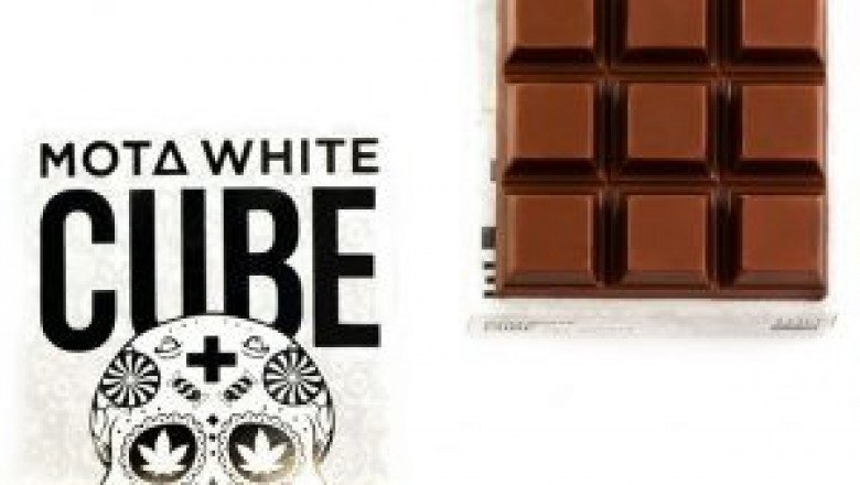 Mota White CBD Milk Chocolate Cube