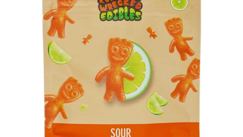 Get Wrecked Edibles – Sour Key 150mg THC
