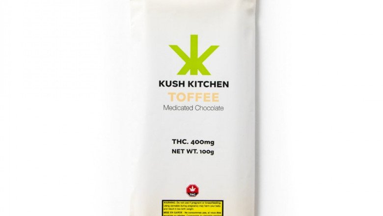 Kush Kitchen Chocolate & Toffee – 400mg (Vancouver)