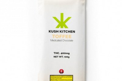 Kush Kitchen Chocolate & Toffee – 400mg (Vancouver)