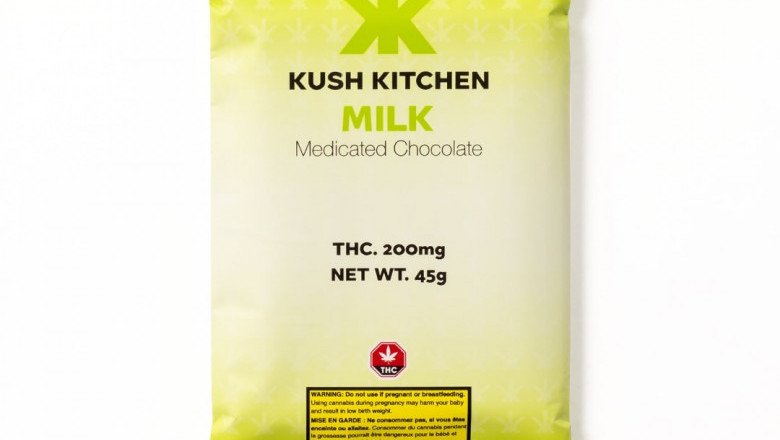 Kush Kitchen Milk Chocolate Bar – 200mg (Vancouver)