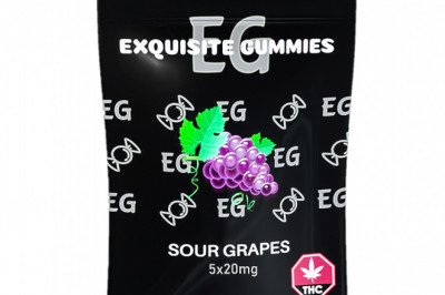 Exquisite Gummies – Grape 100mg