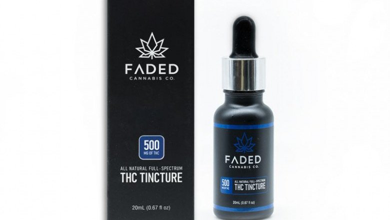 Faded Cannabis Co. THC Tincture (500mg)