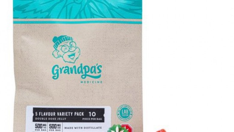 Grandpa’s 1:1 Double Dose Jelly Variety Pack 500mg THC + 500mg CBD