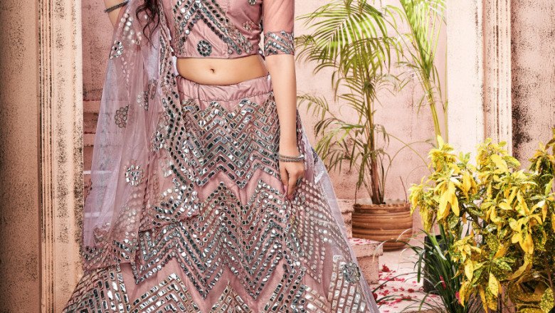 Ruffle Lehenga