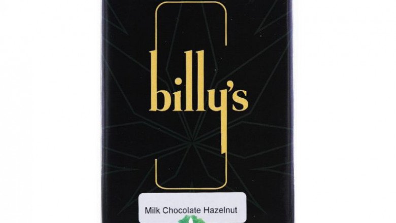 Billy’s – Milk Chocolate Hazelnut 500MG