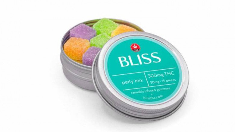 BLISS -INFUSED GUMMIES - PARTY MIX 300MG