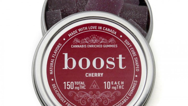 Boost Cherry Gummies 150mgg