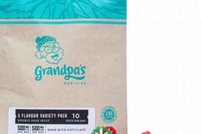 Grandpa 1:1 Double Dose Jelly Variety Pack 500mg THC + 500mg CBD