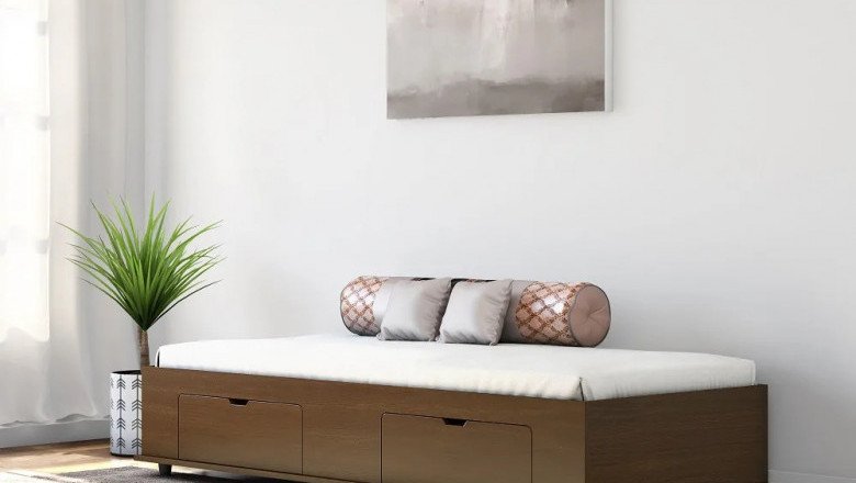 single diwan bed design