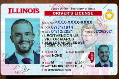 Buy Illinois fake Driver's License online