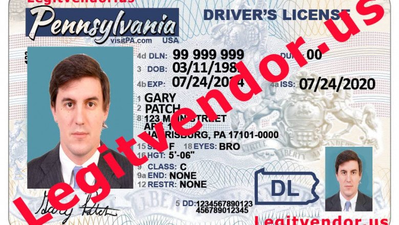 pennsylvania fake drivers license for sale