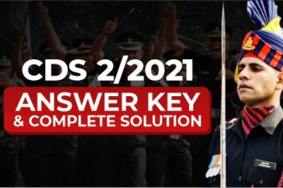 Download CDS 2 Answer Key 2021 by Major Kalshi Classes