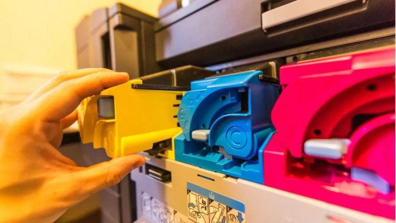 How to inking up in a book printing process