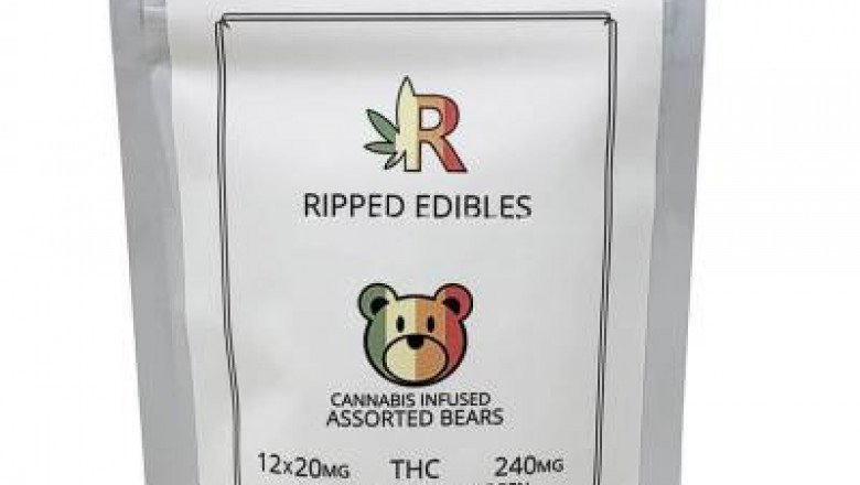 Ripped Edibles Assorted Gummy Bears.