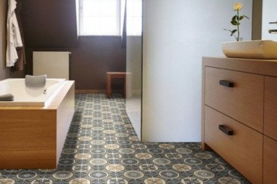 Want to create a chic appeal for your living space? Buy Vinyl Tile Effect Flooring!