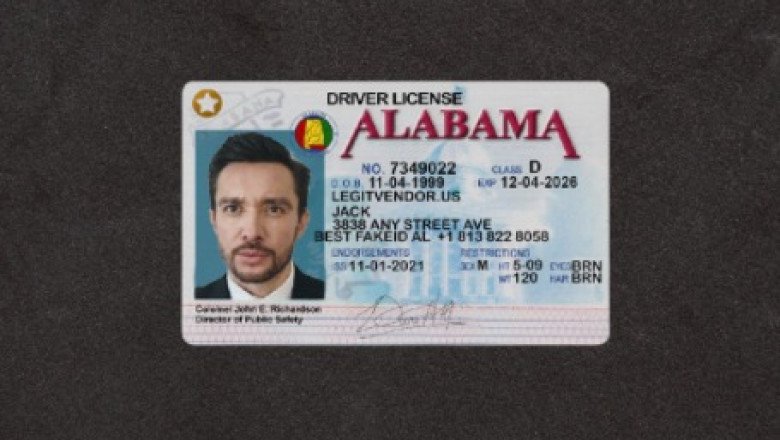 alabama fake driver's license