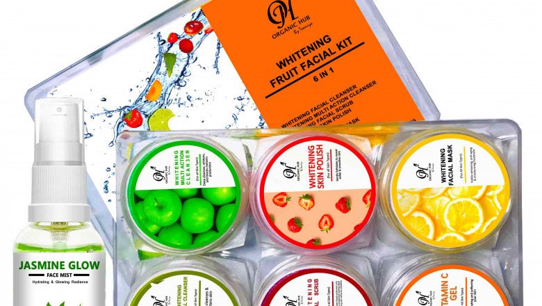 ORGANIC HUB WHITENING FACIAL WITH DEWY GLOW MIST