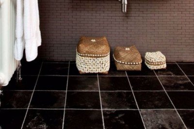 If you want to create a focal point for your bathroom, go for Waterproof Bathroom Flooring!