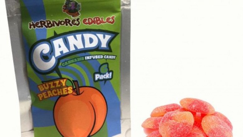 Herbivores Edibles – Buzzy Peaches