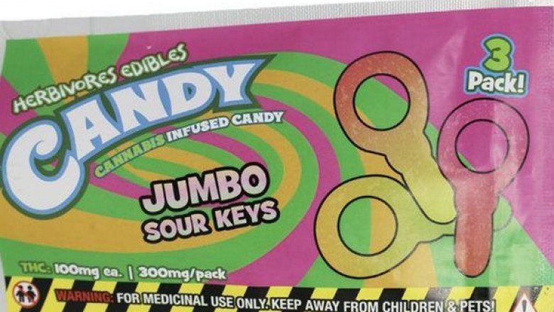 Herbivores – THC Jumbo Sour Keys – 300mg