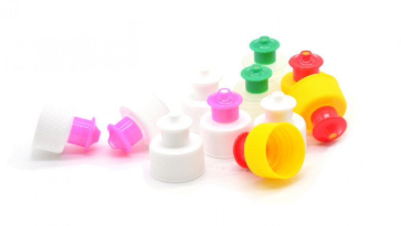 Cosmetic packaging push pull cap, convenient for people's life