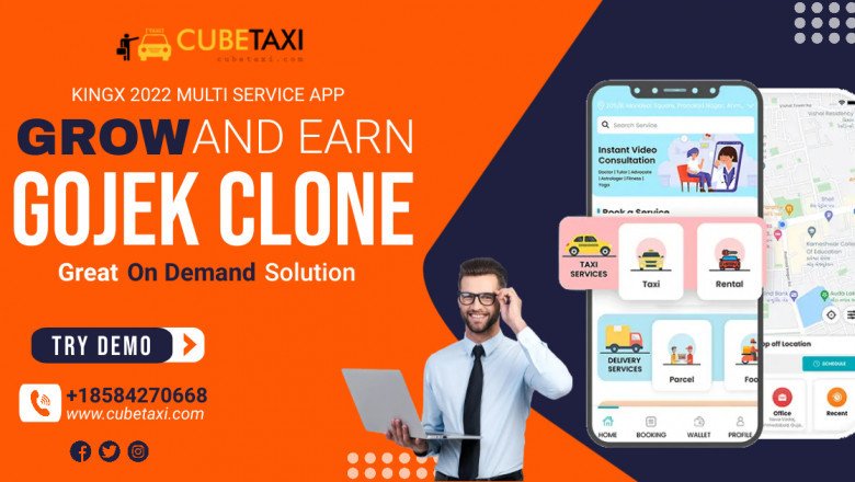On-demand Business Network With A Ravishingly Crafted Gojek Clone Script