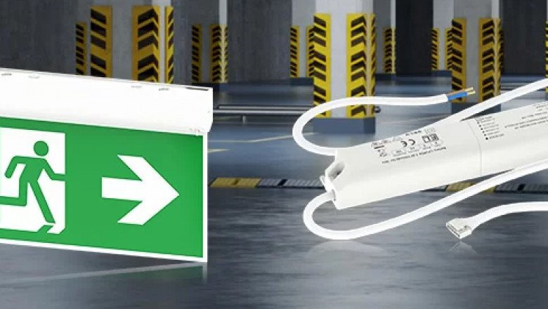 Application of emergency escape lighting in underground buildings