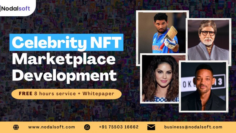 Celebrity NFT Marketplace Development Company - Launch Your Own NFT Marketplace for Celebrities