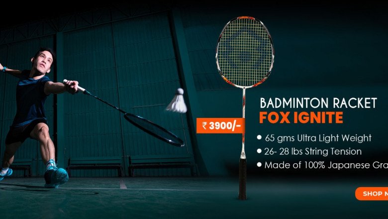 Buy Badminton Rackets At Sports Dome