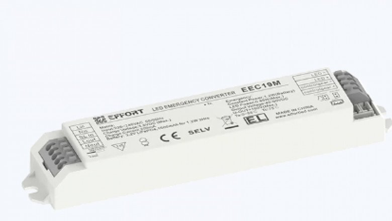 Why should emergency power choose LED emergency driver power?