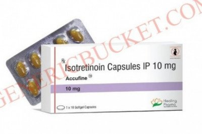 Accufine 10mg Softgel Capsule (Isotretinoin 10mg)
