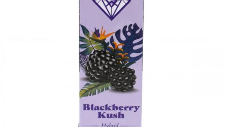 Diamond Concentrates – Blackberry Kush – Disposable Vape Pen