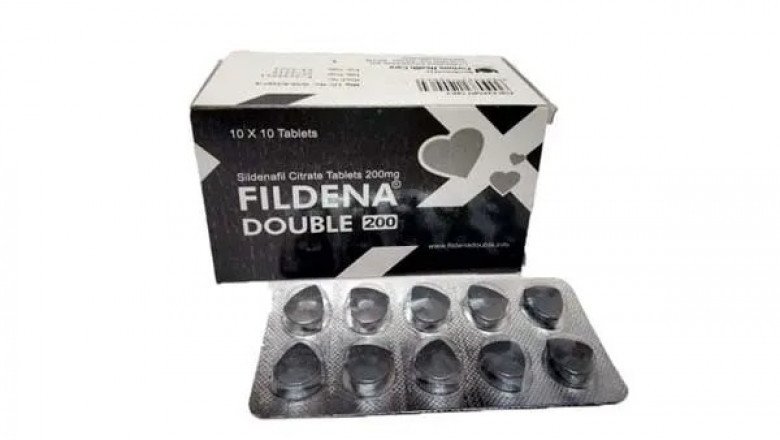 Fildena Double 200 Mg | sildenafil | Erection Pill | Ed safe cure