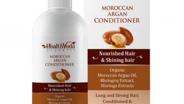 Health Veda Organics Moroccan Argan Conditioner - 300ml