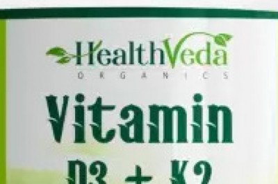 Vitamin D3+K2 As MK7 Supplement | Support Healthy Bones, Boosts Immune System &amp; Joint Care