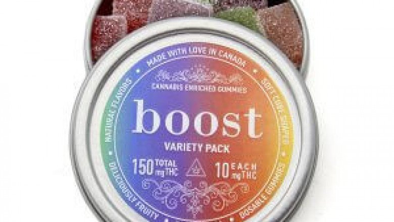 BOOST THC VARIETY PACK GUMMIES $24.00