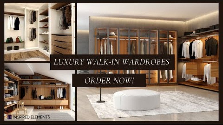 Bespoke Luxury Walk-in Wardrobes | High-end Wardrobe Designs | Custom Designs Available! Order Now!