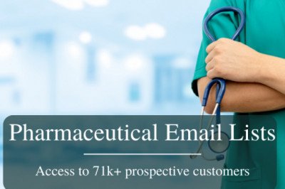 Buy our comprehensive pharmaceutical mailing lists to improve your brand image globally and land more clients.
