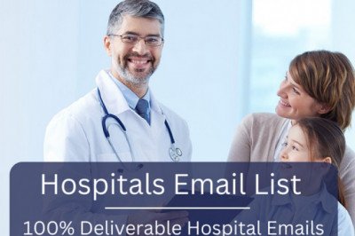 Expand your customer network with 360k+ email addresses from our authentic hospital email list