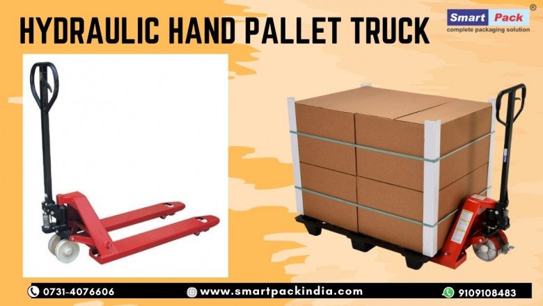 Advantages of Hydraulic Hand Pallet Truck, Best Hand Pallet Truck in India, Hand pallet truck, Hydraulic pallet truck